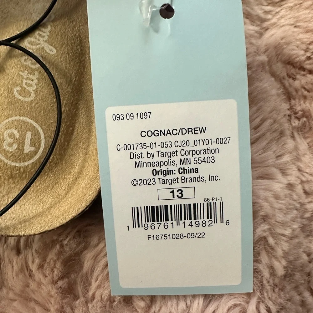Kids Size 13 Brown New With Tag by Cat & Jack